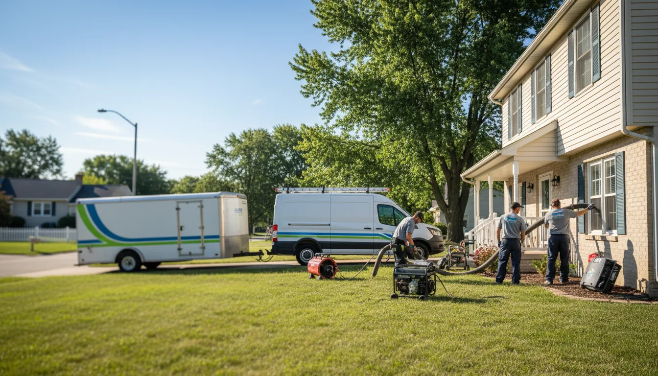 Flooded Basement Restoration And Cleanup With Repair in Greeley, CO near me